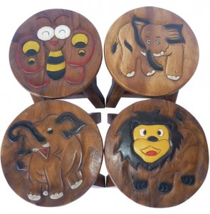 Kinderhocker aus Holz