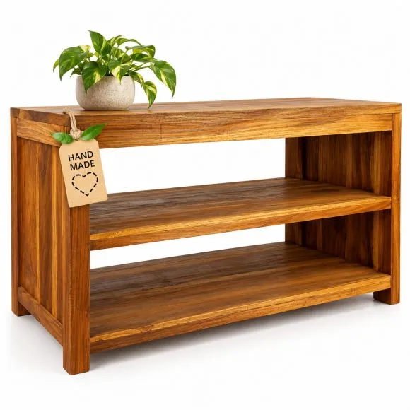 Java Teakholz-Sideboard (offen), im rustikalem Design,  Nr.310