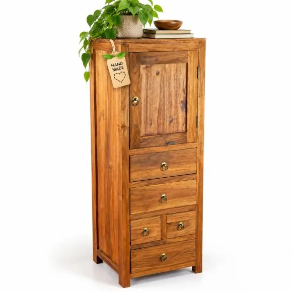 Java Teakholzkommode im rustikalem Design,  Nr.382