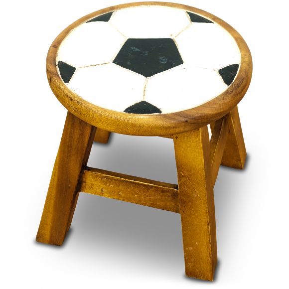 Kinderstuhl mit Tisch aus Massivholz