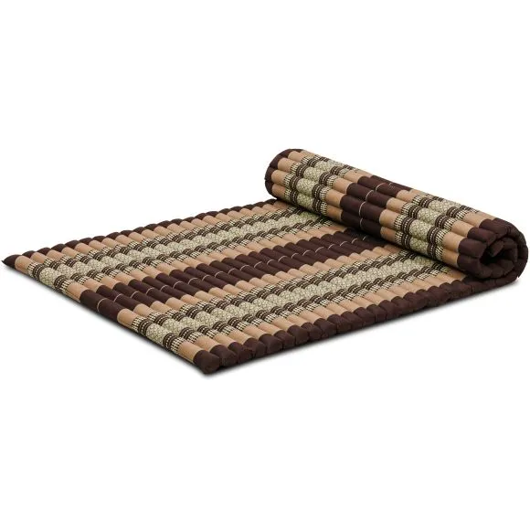 (B Ware) Nr. 727 Kapok Rollmatte 110cm breit (Braun/Classic)