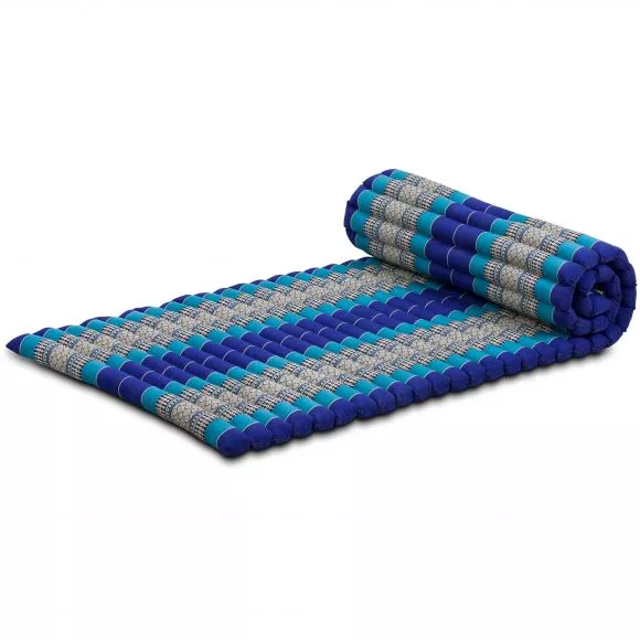 Kapok Rollmatte, 75 cm breit (Blau)