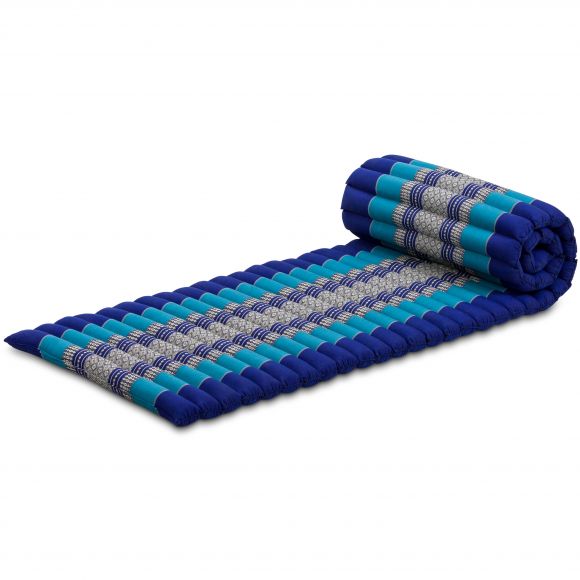 Kapok Rollmatte, 50 cm breit (Blau)