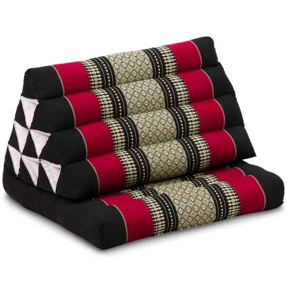Kapok Thaikissen 1 Auflage (Schwarz/Rot)