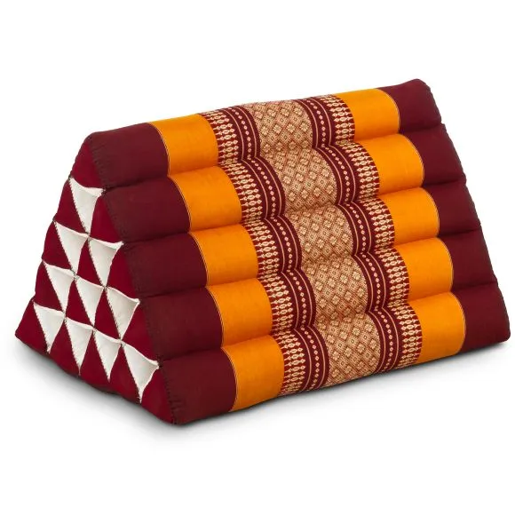 Kapok Dreieckskissen hoch, Classic (Orange)