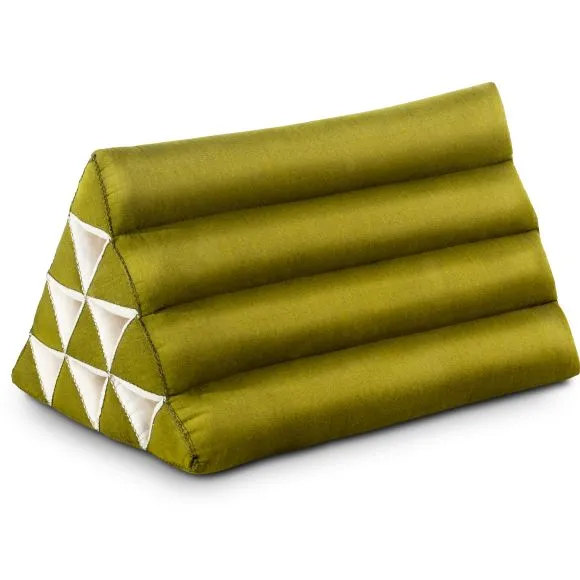 Kapok Dreieckskissen, Basic (Gr�n Uni)