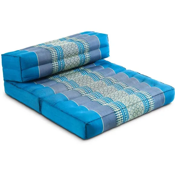 Kapok St�tzkissen faltbar (Hellblau)