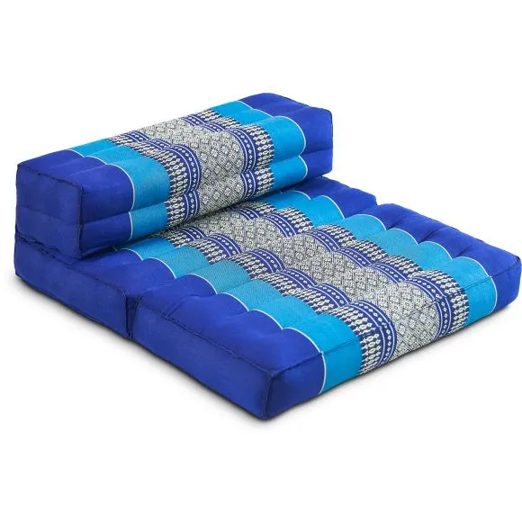 Kapok St�tzkissen faltbar (Blau)