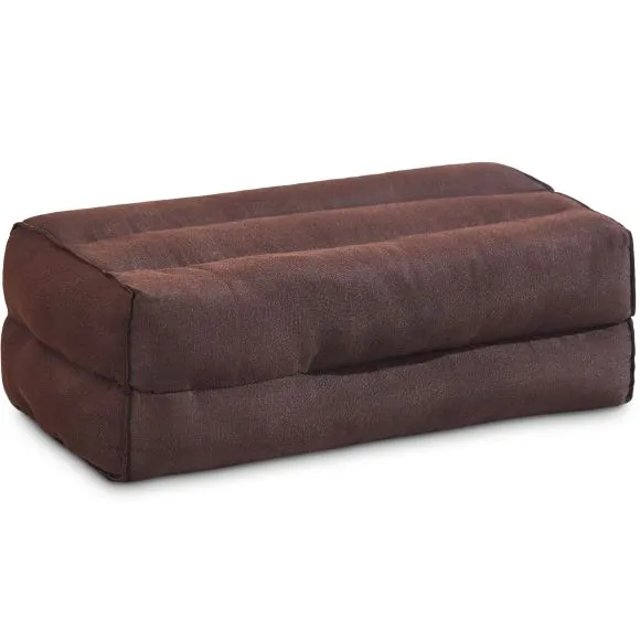 Kapok St�tzkissen, Basic (Braun Uni)