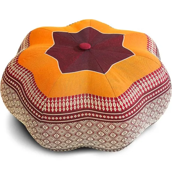 Kapok Zafukissen Stern gro� (Orange)