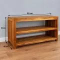 Java Teakholz-Sideboard (offen), im rustikalem Design,  Nr.310