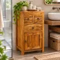 Java Teakholzkommode, Nachtschrank im rustikalem Design,  Nr.370