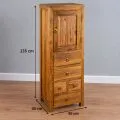 Java Teakholzkommode im rustikalem Design,  Nr.382