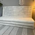 (B-Ware) Nr. 601 Kapok Klappmatratze, 140 cm breit (Creme)
