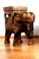 Gigantischer Deko Elefant aus Holz, gro