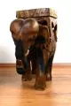 Gigantischer Deko Elefant aus Holz, gro