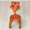 Massivholz Kinderstuhl  Tiger