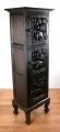 Asiatischer Hochschrank mit  Elefantenschnitzerei   Nr.39
