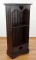 Asiatisches Regal mit Herz aus Bali, braun