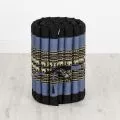 Kapok Rollmatte, 50 cm breit (Blau/Elefanten)