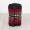 Kapok Rollmatte, 50 cm breit (Schwarz/Elefanten)
