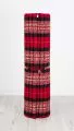 Kapok Rollmatte, 145 cm breit (Rot/Elefanten)