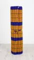Kapok Rollmatte, 145 cm breit (Blau/Gelb)