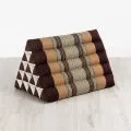 Kapok Dreieckskissen hoch, Classic (Braun)