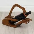 Weinflaschenhalter  Hand