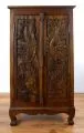 Asiatischer Schrank mit Drachenschnitzerei Nr.66 gro