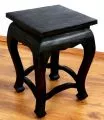 Asiatischer Tisch, 50 cm hoch (Schwarz)