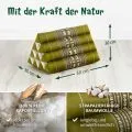 Kapok Dreieckskissen, Classic (Gr�n/Elefanten)