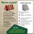 Kapok Dreieckskissen, Classic (Rot/Gr�n)