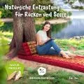 Kapok Dreieckskissen, Deluxe (Rot/Elefanten Seide)