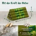 Kapok Dreieckskissen, Deluxe (Gr�n/Elefanten Seide)