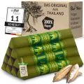 Kapok Dreieckskissen, Deluxe (Gr�n/Elefanten Seide)