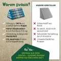 Kapok Dreieckskissen, Classic (Hellblau)
