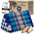 Kapok Dreieckskissen, Classic (Blau)