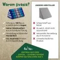 Kapok Dreieckskissen, Classic (Blau)
