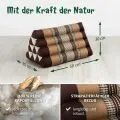 Kapok Dreieckskissen, Classic (Braun)