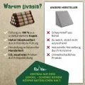 Kapok Dreieckskissen, Classic (Braun)