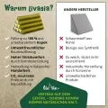Kapok Dreieckskissen, Basic (Gr�n Uni)