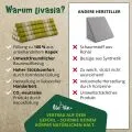 Kapok Dreieckskissen breit (Gr�n)