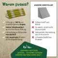 Kapok Dreieckskissen breit (Gr�n)