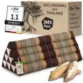 Kapok Dreieckskissen breit (Braun)