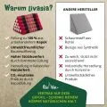 Kapok Dreieckskissen hoch, Classic (Rot/Elefanten)