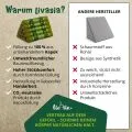 Kapok Dreieckskissen hoch, Deluxe (Gr�n/Elefanten Seide)