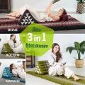 Kapok Dreieckskissen hoch, Classic (Gr�n)