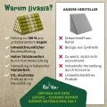 Kapok Dreieckskissen hoch, Classic (Gr�n)