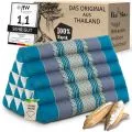 Kapok Dreieckskissen hoch, Classic (Hellblau)